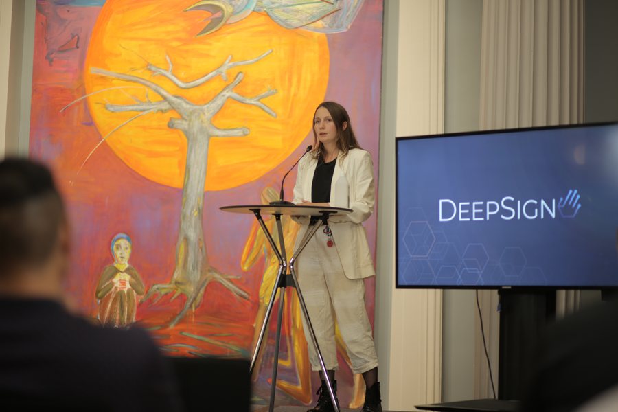 DeepSign AS at En ny start festival, University of Oslo