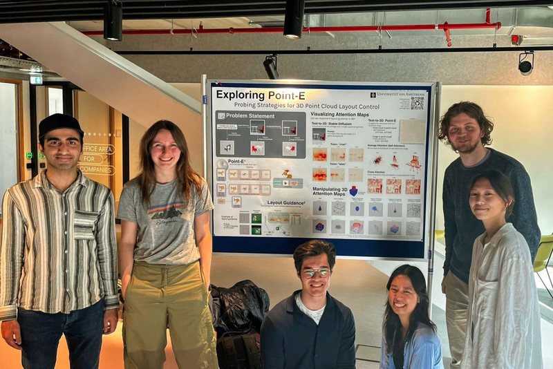 Poster presentation at the University of Amsterdam